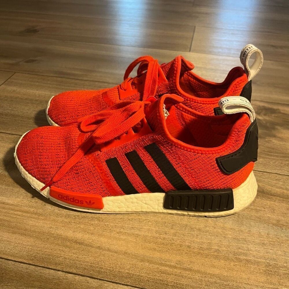 Adidas Nmd R1 Core Red Running Shoes Sneakers Men… - image 5